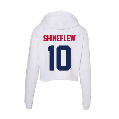 South Alabama - NCAA Baseball : Jaxon Shineflew - Women's Crop Fleece Hoodie-1