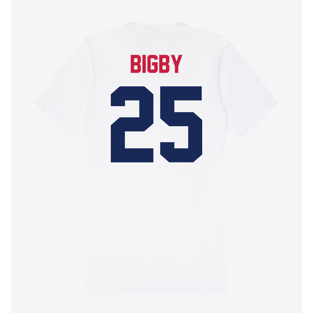 South Alabama - NCAA Baseball : Paxton Bigby - Women's V-Neck T-Shirt-1