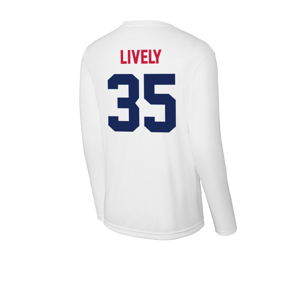 South Alabama - NCAA Softball : Presley Lively - Activewear Long Sleeve T-Shirt-1