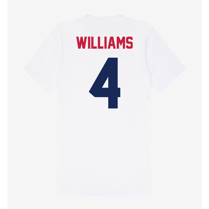 South Alabama - NCAA Men's Basketball : Stephen Williams - Women's V-Neck T-Shirt-1