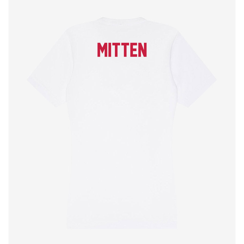 South Alabama - NCAA Men's Track & Field : John Mitten - Women's V-Neck T-Shirt-1