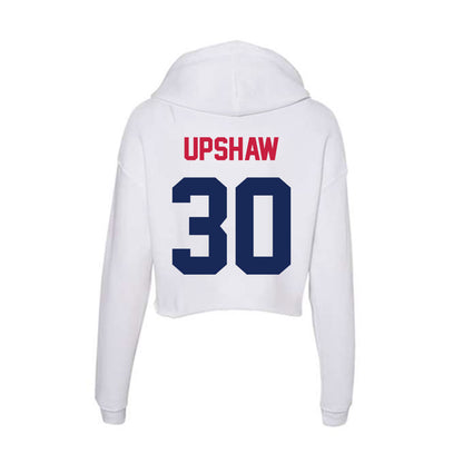 South Alabama - NCAA Football : Camen Upshaw - Women's Crop Fleece Hoodie-1