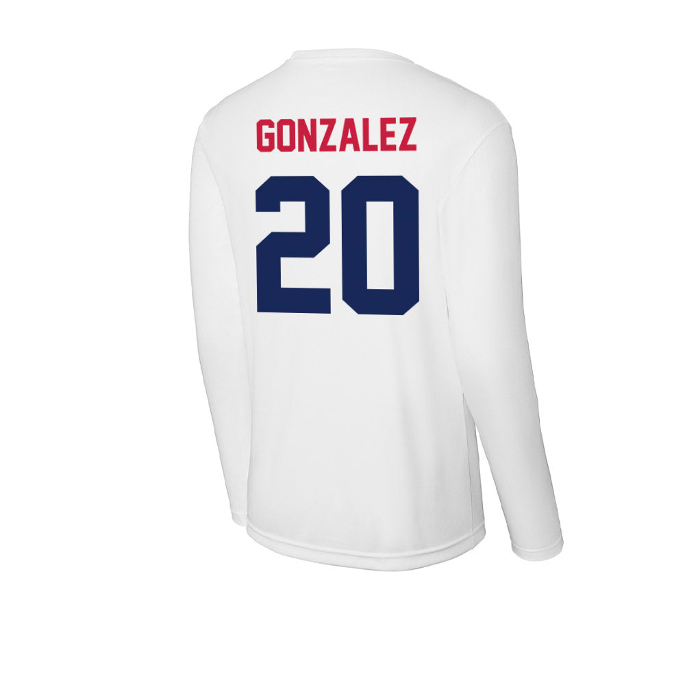 South Alabama - NCAA Women's Basketball : Daniela Gonzalez - Activewear Long Sleeve T-Shirt-1
