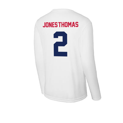 South Alabama - NCAA Football : Jeremiah Jones-Thomas - Activewear Long Sleeve T-Shirt-1