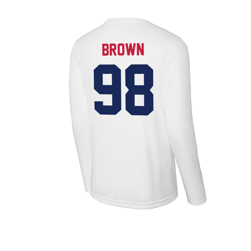 South Alabama - NCAA Football : Tre'Darius Brown - Activewear Long Sleeve T-Shirt-1