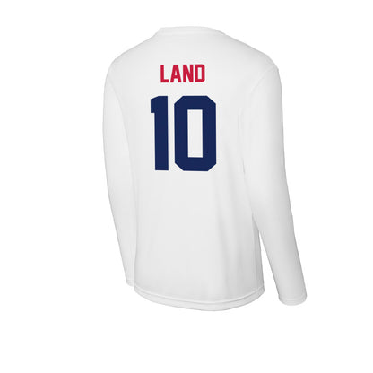 South Alabama - NCAA Men's Basketball : Maxwell Land - Activewear Long Sleeve T-Shirt-1