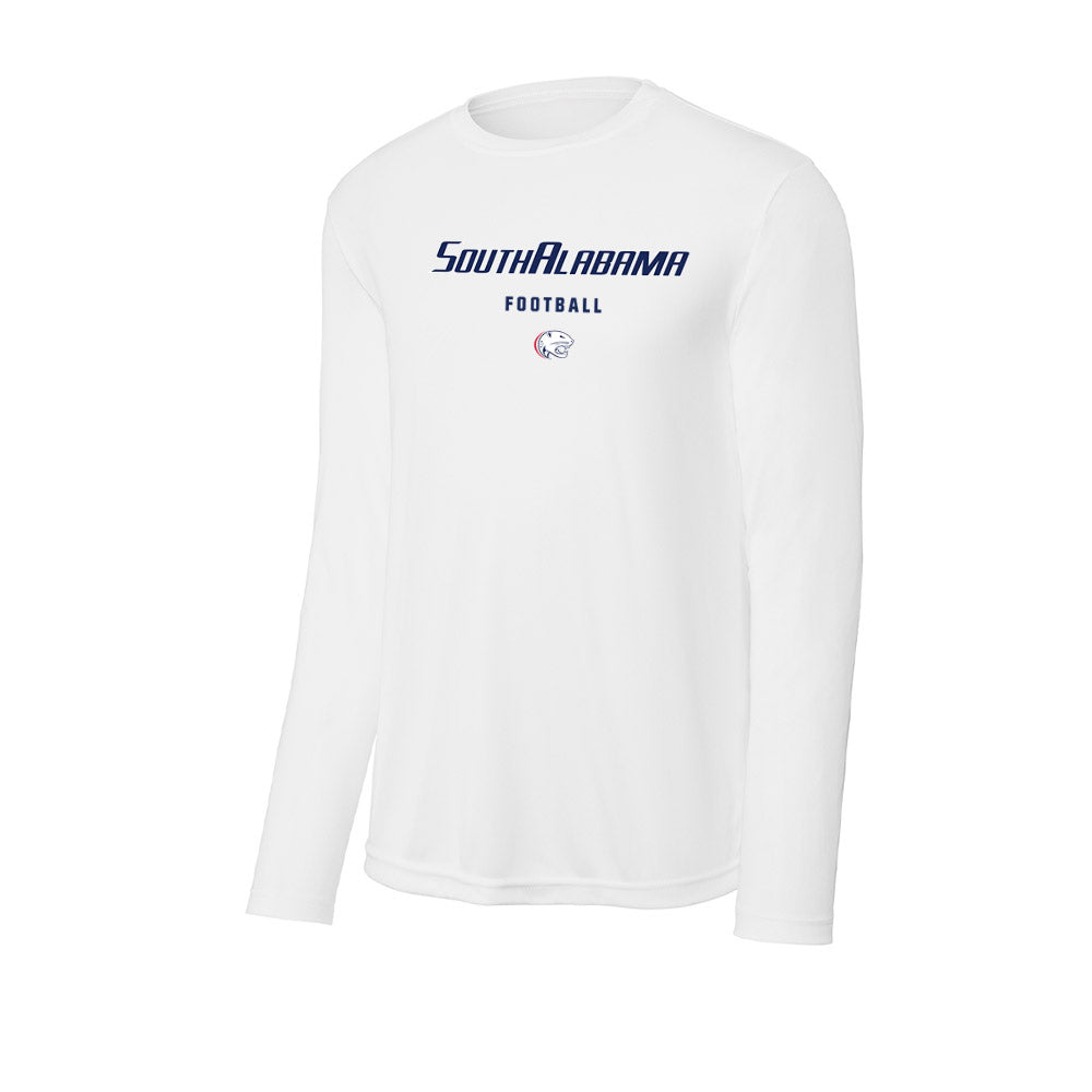 South Alabama - NCAA Football : Zech Hall - Activewear Long Sleeve T-Shirt-0