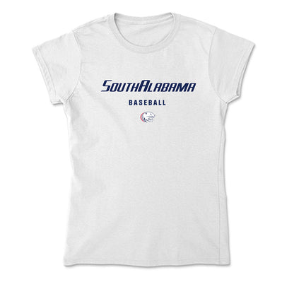 South Alabama - NCAA Baseball : Sam Boardwine - Soft Style Women’s T-Shirt-0