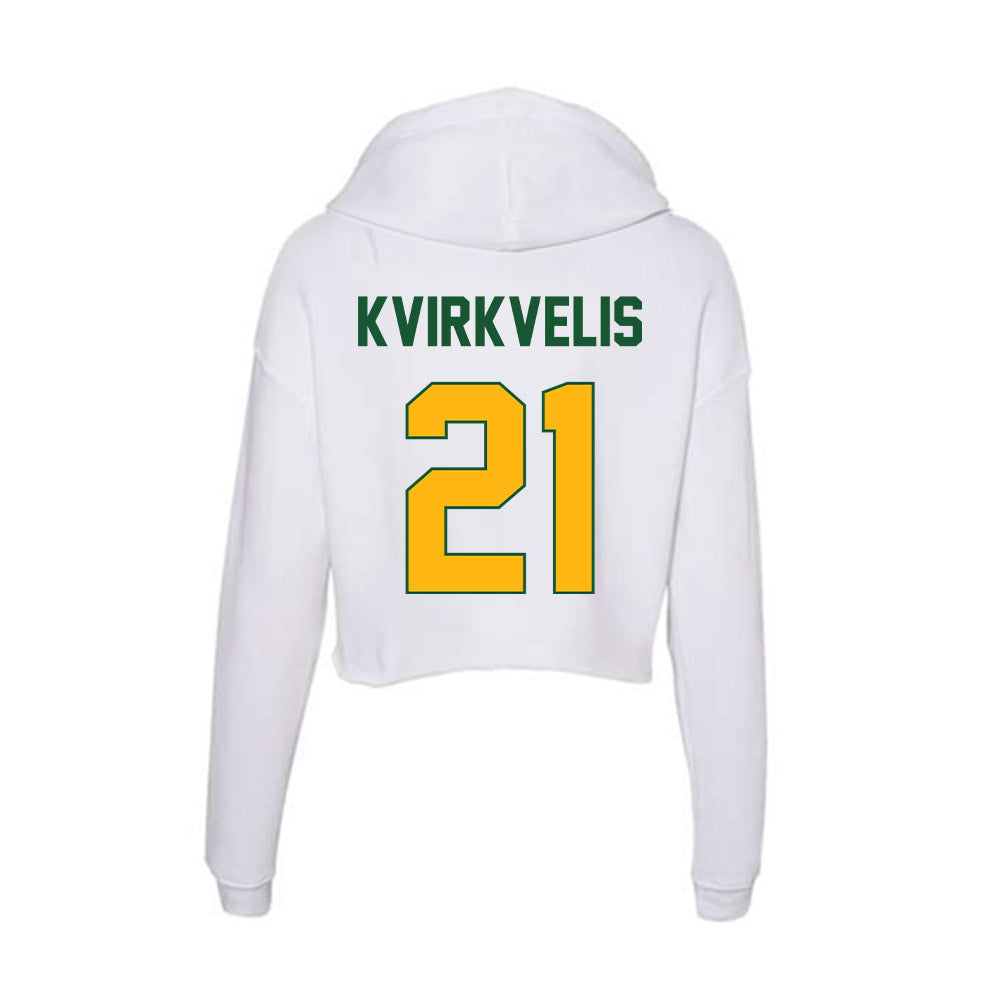 UAB - NCAA Women's Basketball : Lika Kvirkvelis - Classic Shersey Women's Crop Fleece Hoodie-1