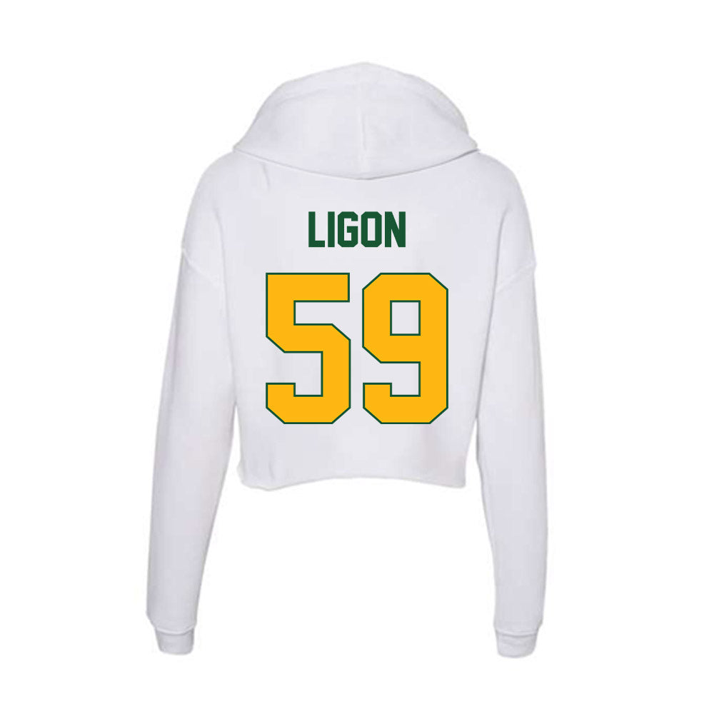 UAB - NCAA Football : Jaden Ligon - Classic Shersey Women's Crop Fleece Hoodie-1