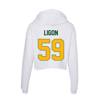 UAB - NCAA Football : Jaden Ligon - Classic Shersey Women's Crop Fleece Hoodie-1