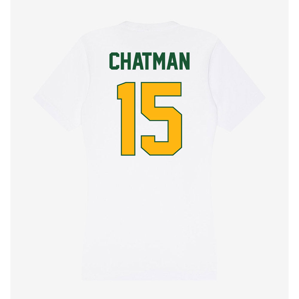 UAB - NCAA Men's Basketball : Evan Chatman - Classic Shersey Women's V-Neck T-Shirt-1
