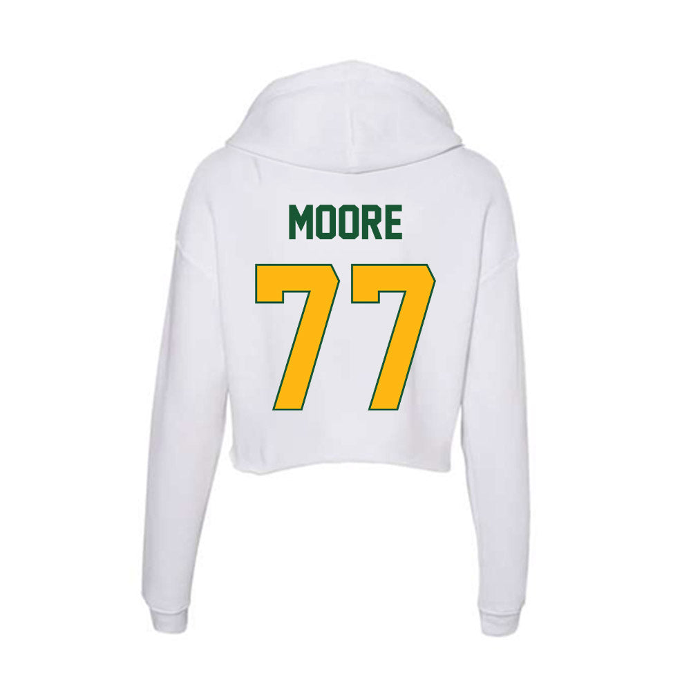 UAB - NCAA Football : Logan Moore - Classic Shersey Women's Crop Fleece Hoodie-1