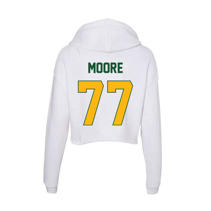 UAB - NCAA Football : Logan Moore - Classic Shersey Women's Crop Fleece Hoodie-1
