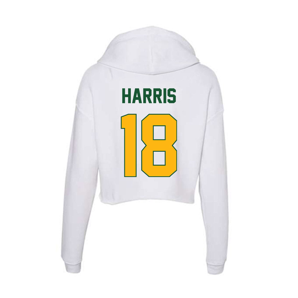UAB - NCAA Football : Daniel Harris - Classic Shersey Women's Crop Fleece Hoodie-1