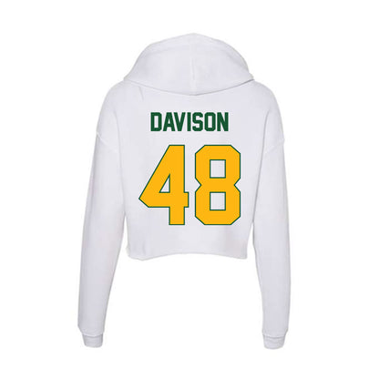 UAB - NCAA Football : Phillip Davison - Classic Shersey Women's Crop Fleece Hoodie-1