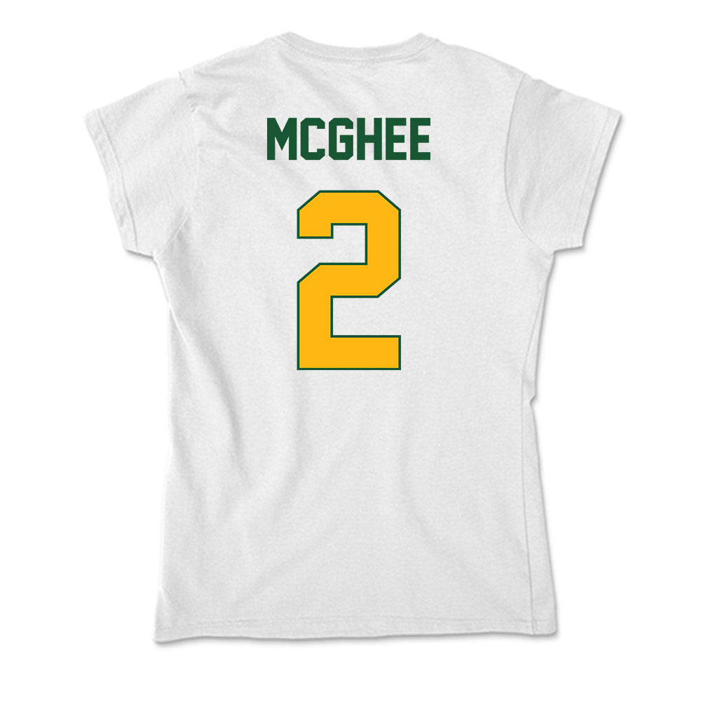 UAB - NCAA Men's Basketball : JaBorri McGhee - Classic Shersey Soft Style Women’s T-Shirt-1