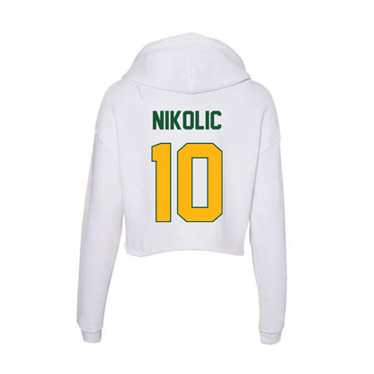 UAB - NCAA Women's Volleyball : Katia Nikolic - Classic Shersey Women's Crop Fleece Hoodie-1