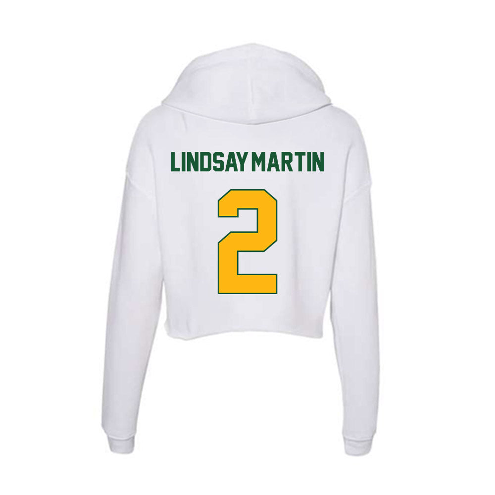 UAB - NCAA Men's Basketball : Kyeron Lindsay-Martin - Classic Shersey Women's Crop Fleece Hoodie-1