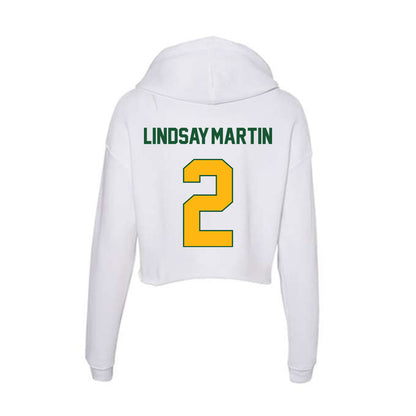 UAB - NCAA Men's Basketball : Kyeron Lindsay-Martin - Classic Shersey Women's Crop Fleece Hoodie-1