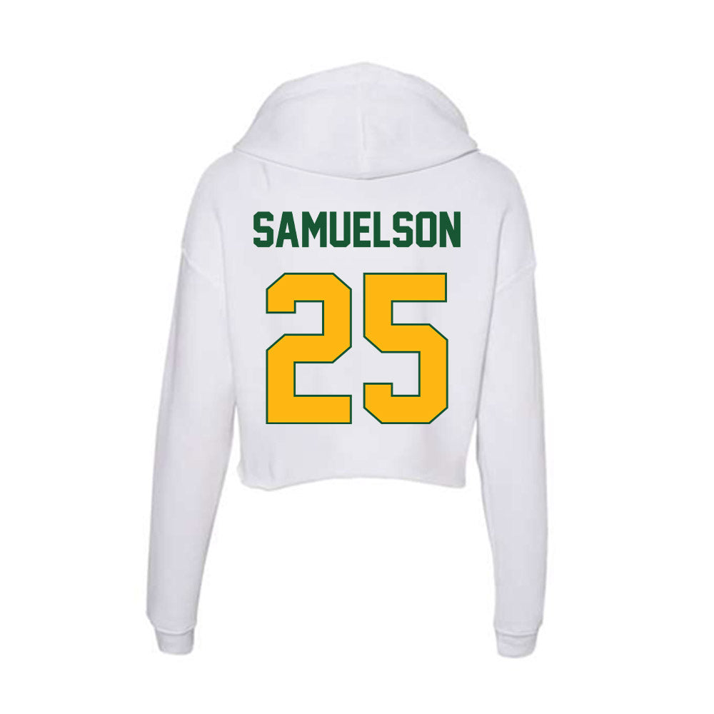 UAB - NCAA Baseball : Carter Samuelson - Classic Shersey Women's Crop Fleece Hoodie-1