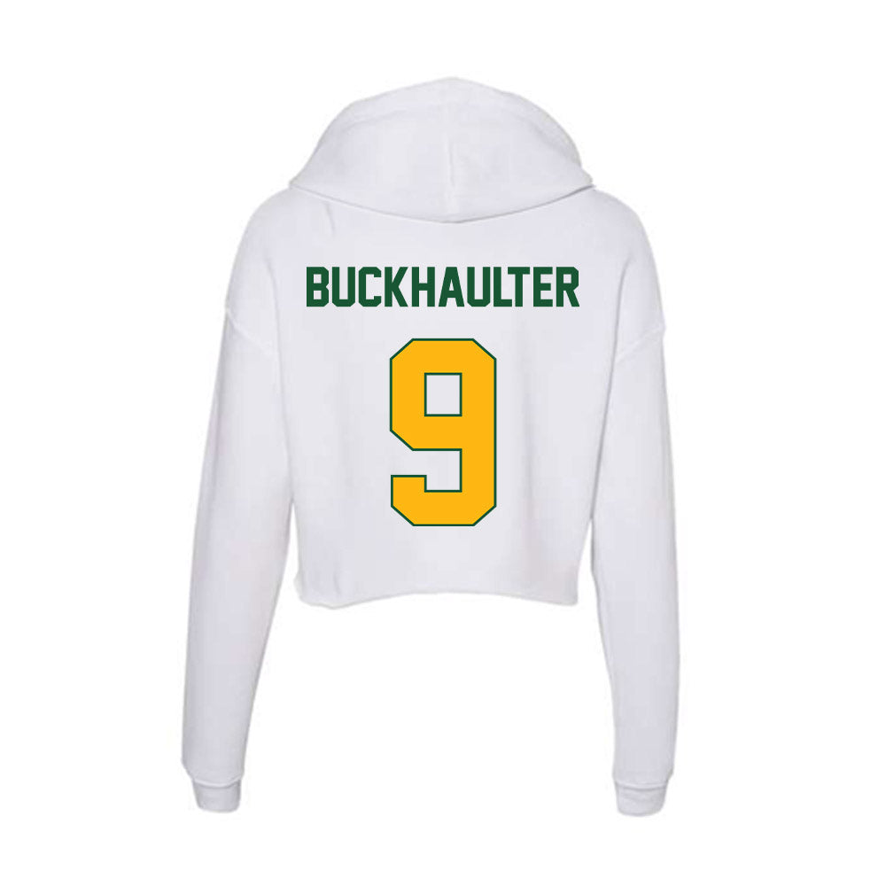 UAB - NCAA Football : Brandon Buckhaulter - Classic Shersey Women's Crop Fleece Hoodie-1