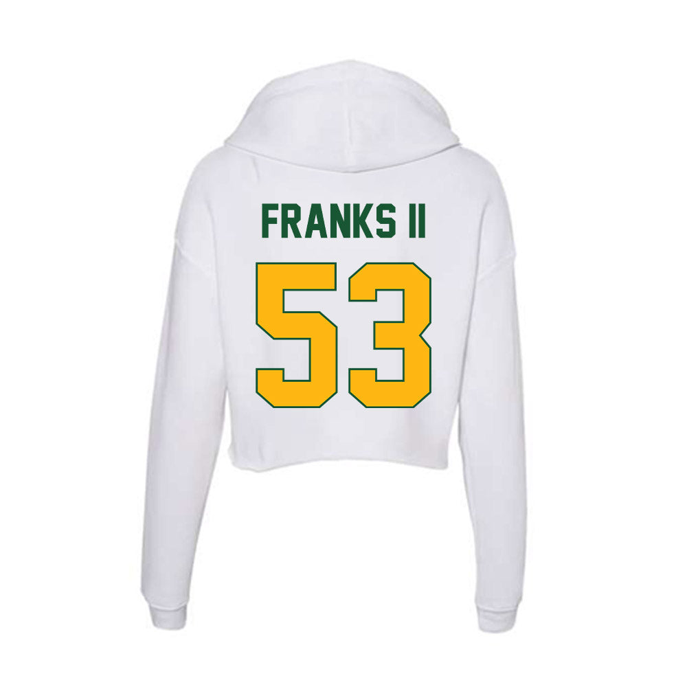 UAB - NCAA Football : Baron Franks II - Classic Shersey Women's Crop Fleece Hooded Sweatshirt-1