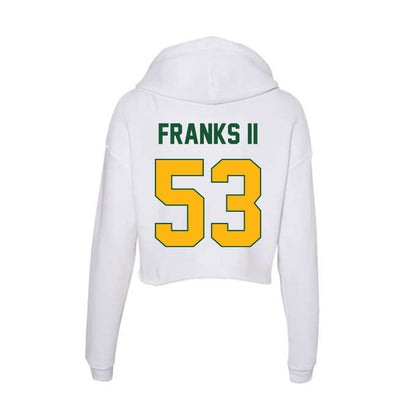 UAB - NCAA Football : Baron Franks II - Classic Shersey Women's Crop Fleece Hooded Sweatshirt-1