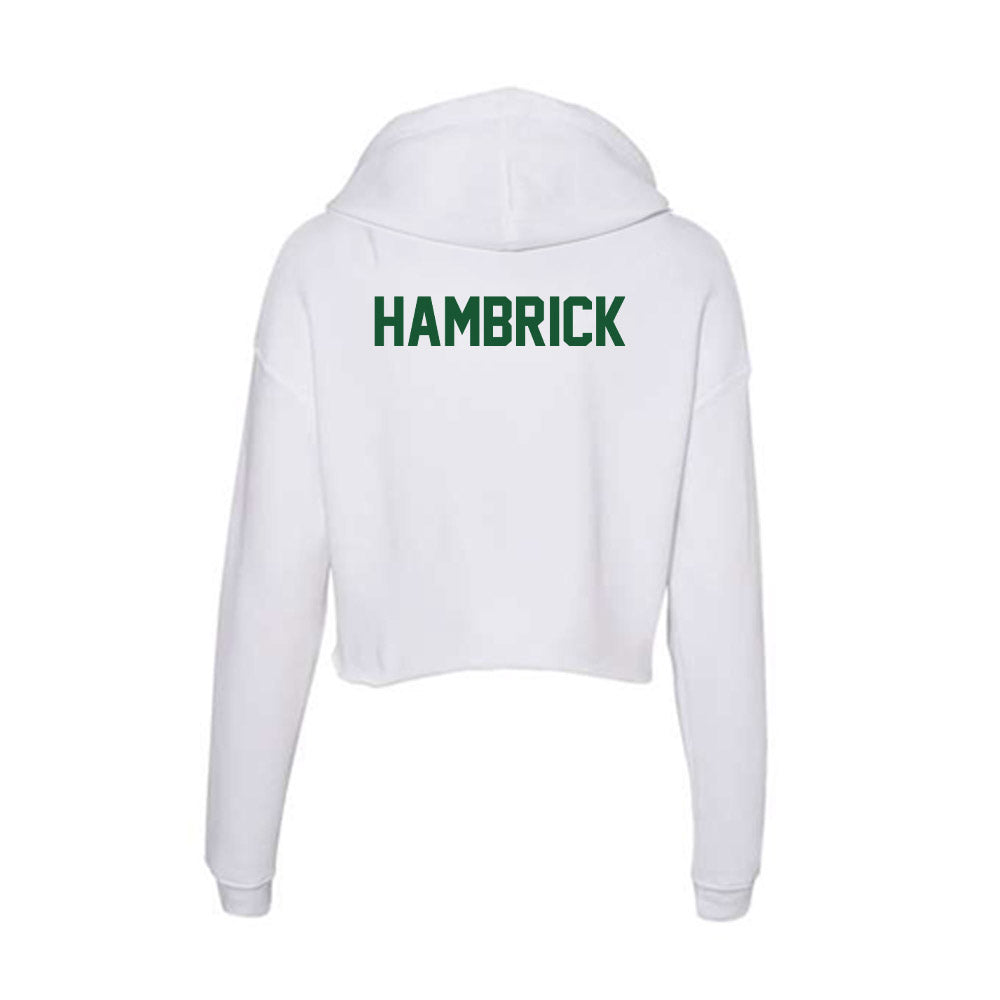 UAB - NCAA Women's Track & Field : Noelle Hambrick - Classic Shersey Women's Crop Fleece Hoodie-1