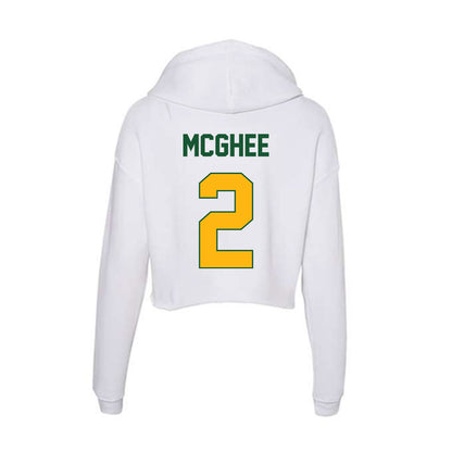 UAB - NCAA Men's Basketball : JaBorri McGhee - Classic Shersey Women's Crop Fleece Hoodie-1