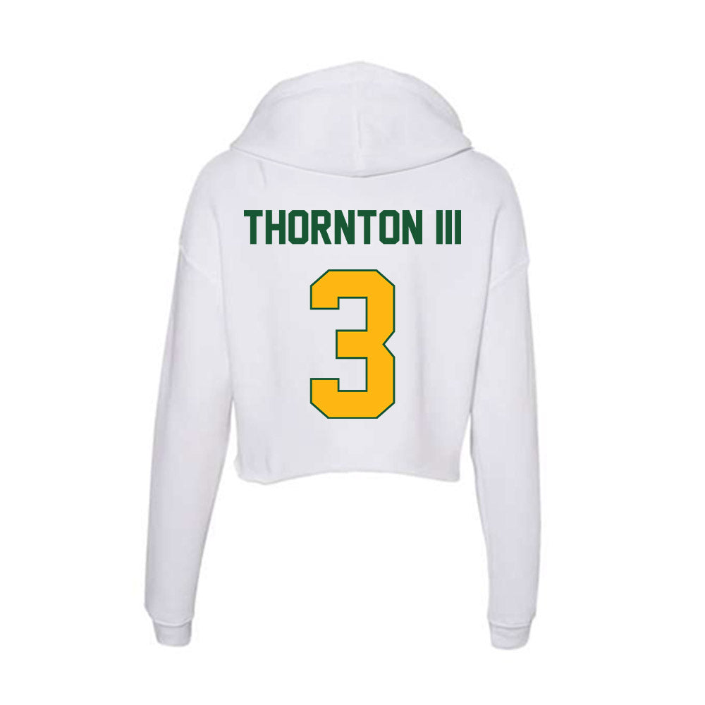 UAB - NCAA Football : Ray Thornton III - Classic Shersey Women's Crop Fleece Hoodie-1