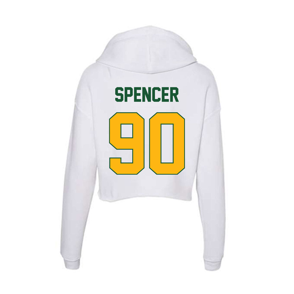 UAB - NCAA Football : Christopher Spencer - Classic Shersey Women's Crop Fleece Hoodie-1