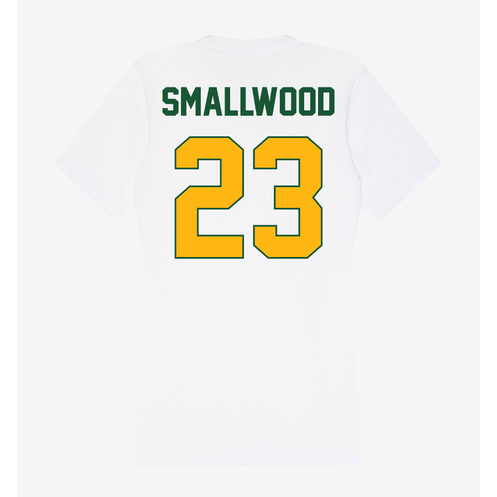 UAB - NCAA Women's Basketball : Cali Smallwood - Classic Shersey Women's V-Neck T-Shirt-1