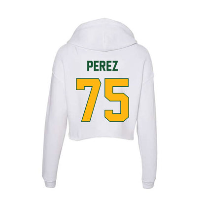 UAB - NCAA Football : Calib Perez - Classic Shersey Women's Crop Fleece Hoodie-1
