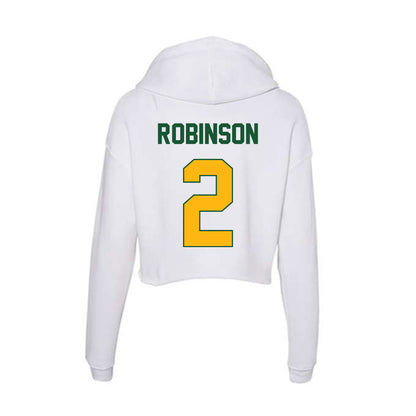 UAB - NCAA Football : Roderick Robinson - Classic Shersey Women's Crop Fleece Hooded Sweatshirt-1