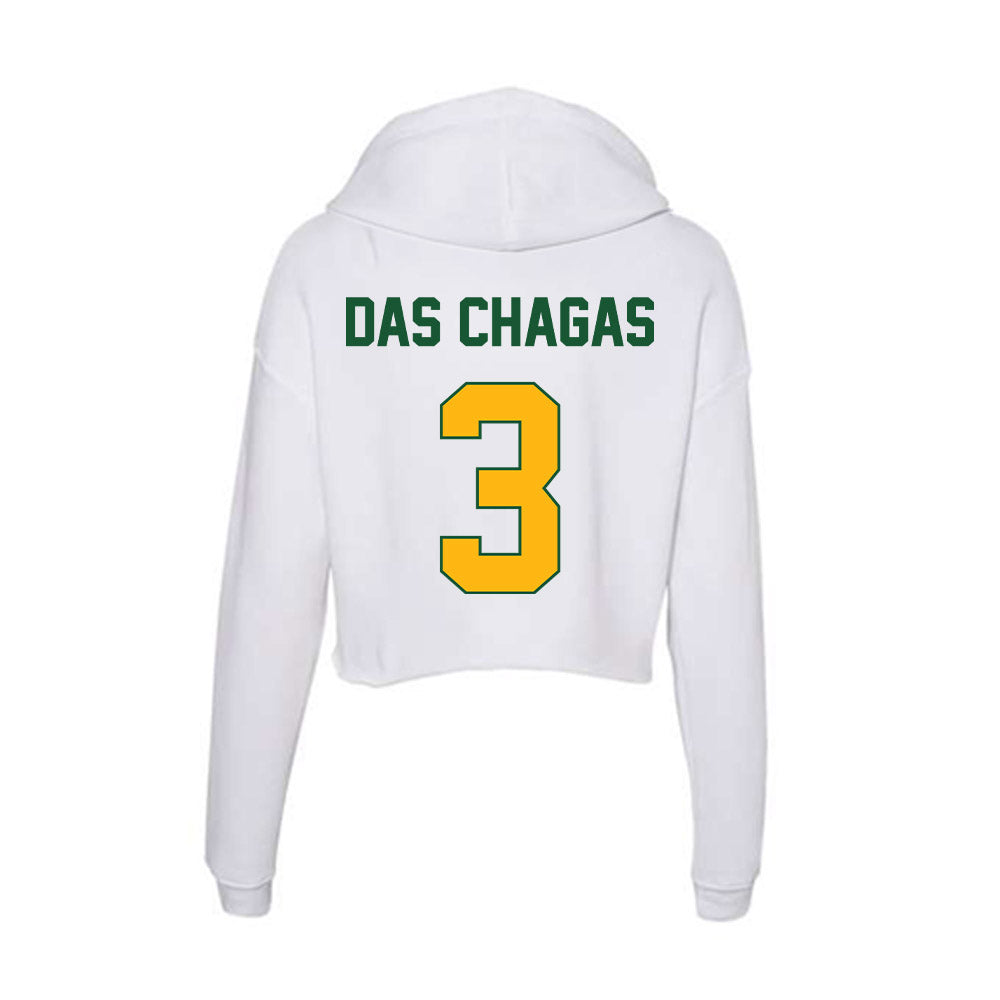 UAB - NCAA Men's Basketball : Joao Das Chagas - Classic Shersey Women's Crop Fleece Hoodie-1
