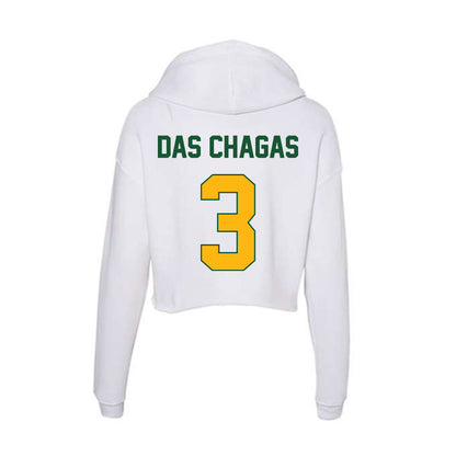 UAB - NCAA Men's Basketball : Joao Das Chagas - Classic Shersey Women's Crop Fleece Hoodie-1