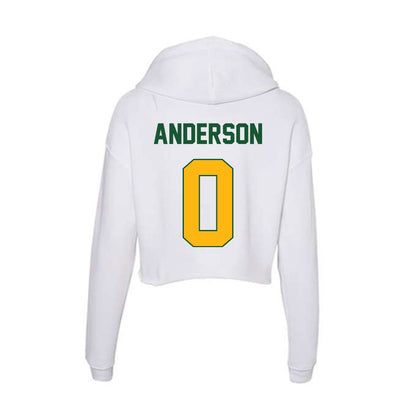 UAB - NCAA Men's Basketball : Dayjaun Anderson - Classic Shersey Women's Crop Fleece Hoodie-1