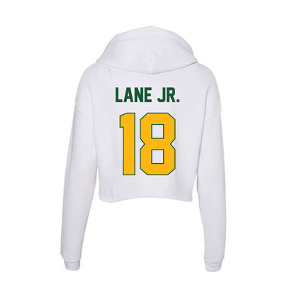 UAB - NCAA Football : Julius Lane Jr. - Classic Shersey Women's Crop Fleece Hooded Sweatshirt-1
