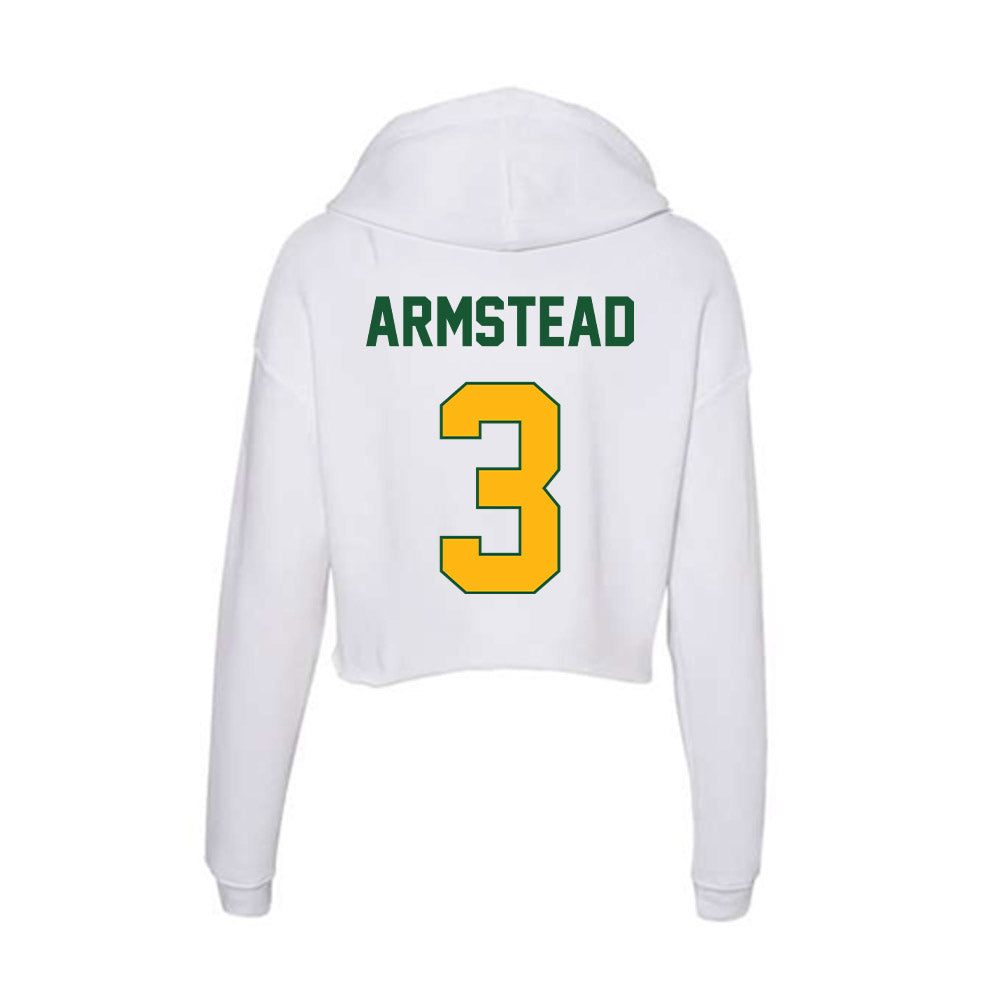 UAB - NCAA Women's Basketball : Journey Armstead - Classic Shersey Women's Crop Fleece Hoodie-1