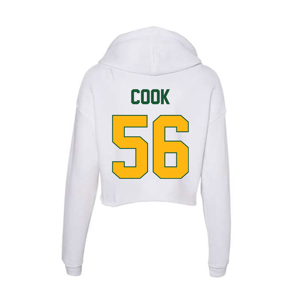 UAB - NCAA Football : Myles Cook - Classic Shersey Women's Crop Fleece Hoodie-1