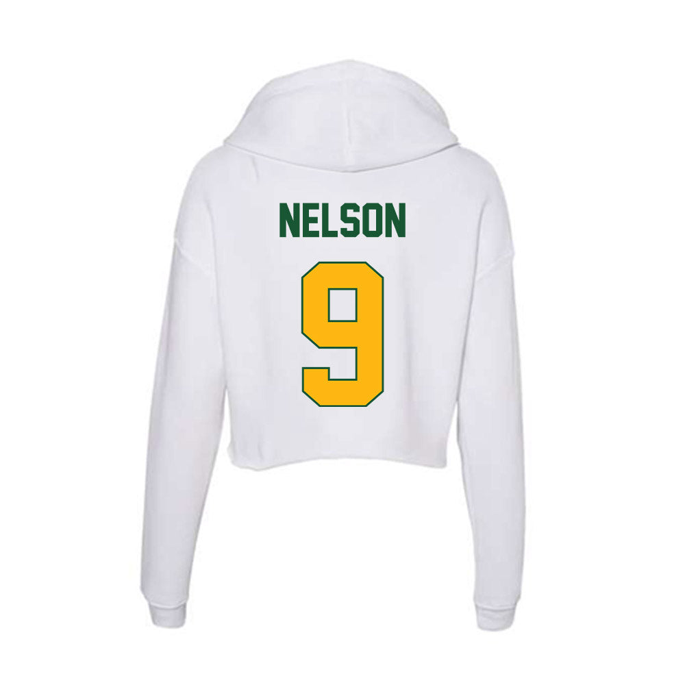 UAB - NCAA Football : Noah Nelson - Classic Shersey Women's Crop Fleece Hoodie-1