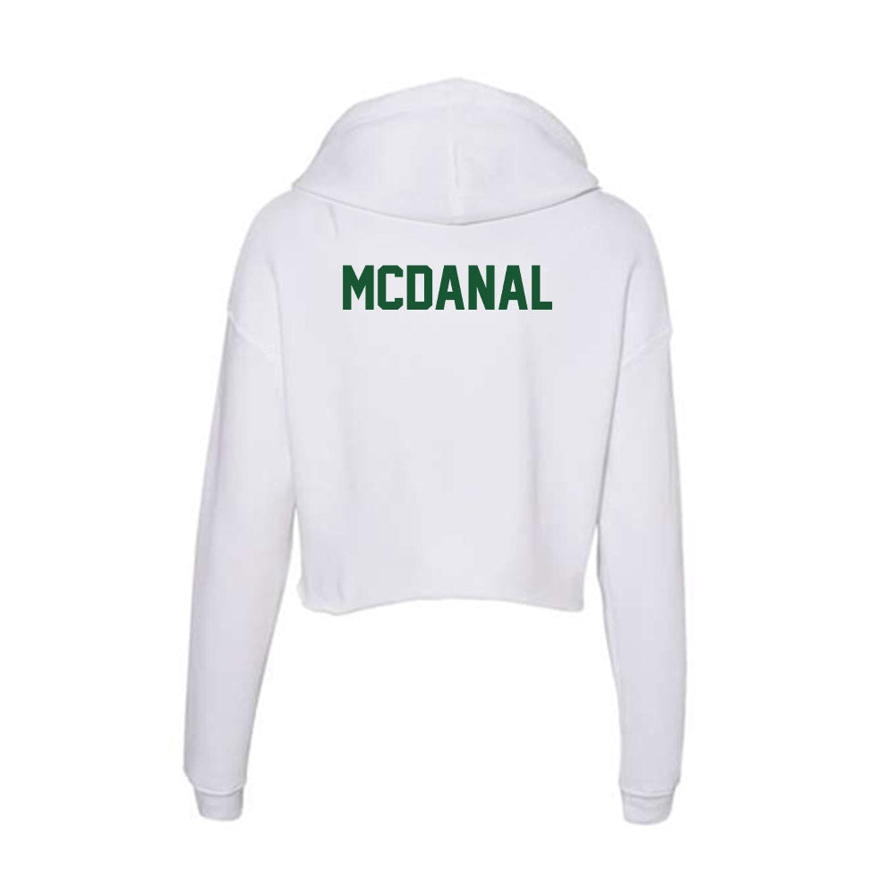 UAB - NCAA Women's Track & Field : Mya McDanal - Classic Shersey Women's Crop Fleece Hoodie-1
