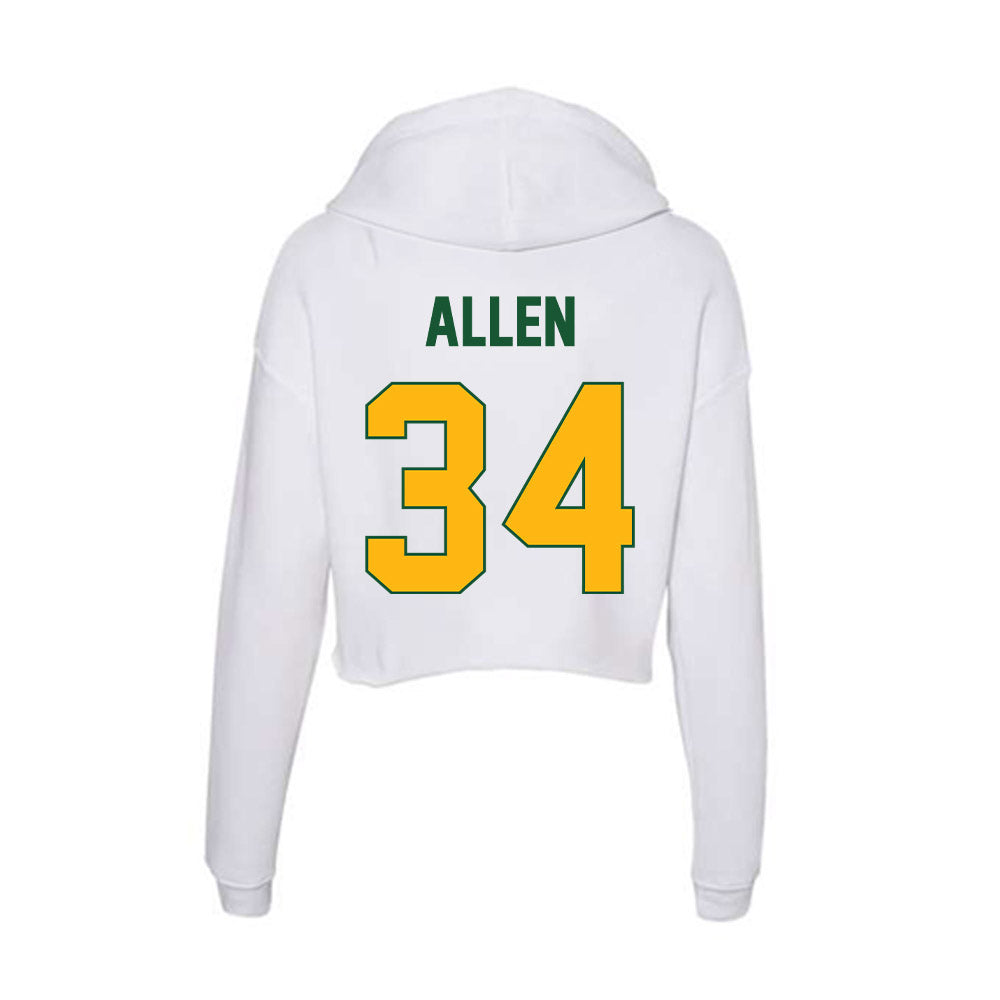 UAB - NCAA Football : Jonathan Allen - Classic Shersey Women's Crop Fleece Hoodie-1