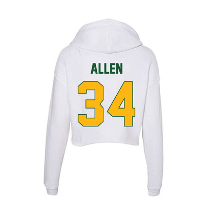 UAB - NCAA Football : Jonathan Allen - Classic Shersey Women's Crop Fleece Hoodie-1