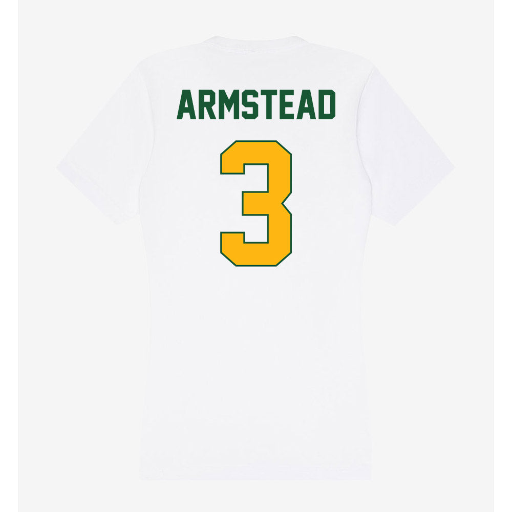 UAB - NCAA Women's Basketball : Journey Armstead - Classic Shersey Women's V-Neck T-Shirt-1