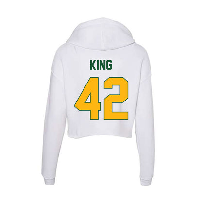 UAB - NCAA Baseball : Blake King - Classic Shersey Women's Crop Fleece Hoodie-1