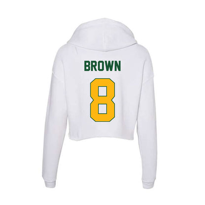 UAB - NCAA Football : Kaleb Brown - Classic Shersey Women's Crop Fleece Hoodie-1