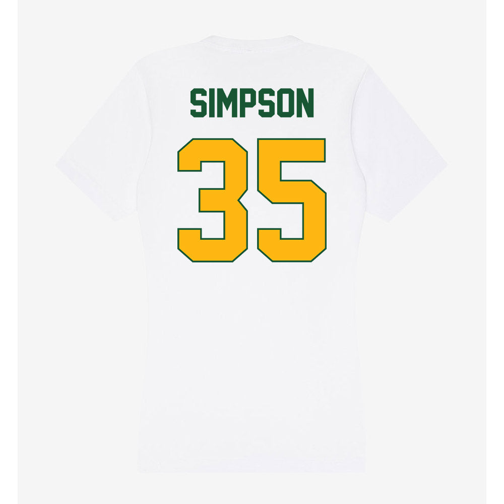 UAB - NCAA Football : Owen Simpson - Classic Shersey Women's V-Neck T-Shirt-1
