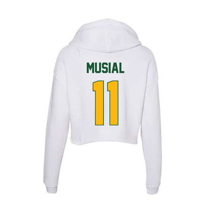 UAB - NCAA Women's Basketball : Peyton Musial - Classic Shersey Women's Crop Fleece Hoodie-1